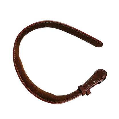 Leather Weightlifting Belt - Black/Brown