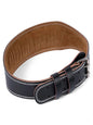 Leather Weightlifting Belt - Black/Brown